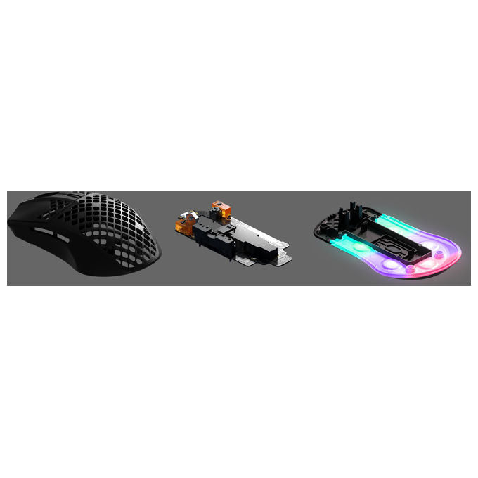 Steelseries Aerox 3 Onyx Mouse PC Gaming Ultraleggero