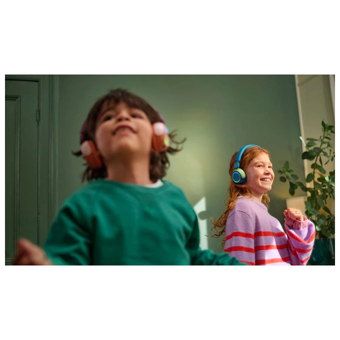 Philips TAK4200MP00 Serie 4200 Cuffie On-Ear Wireless per Bambini Bluetooth 5.4 45h Volume Limitato 85dB colore Viola