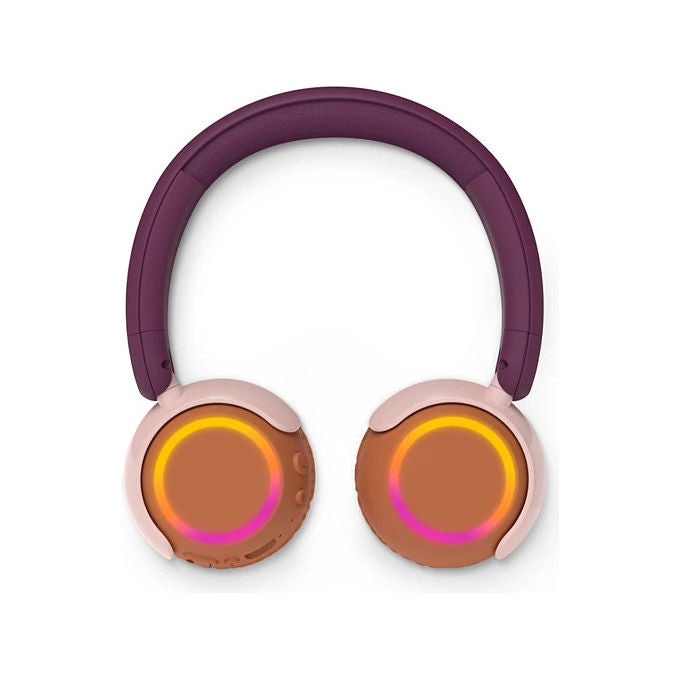 Philips TAK4200MP00 Serie 4200 Cuffie On-Ear Wireless per Bambini Bluetooth 5.4 45h Volume Limitato 85dB colore Viola