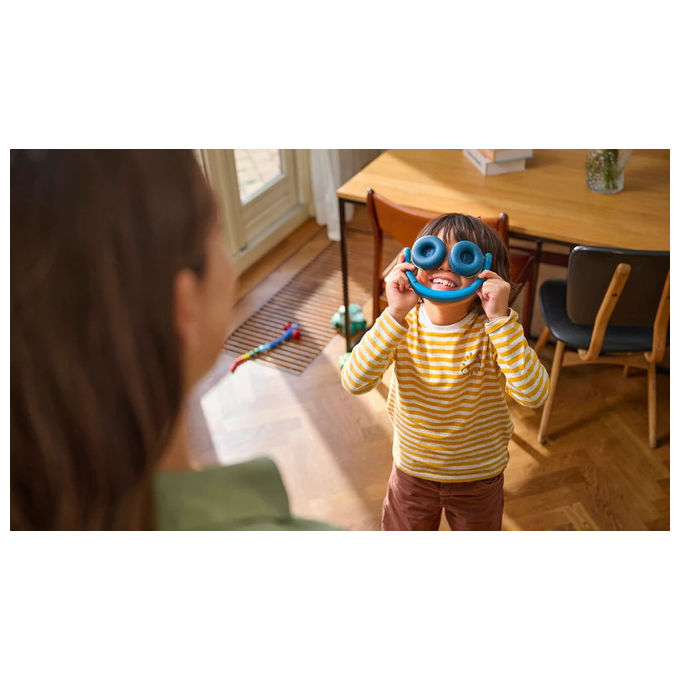 Philips TAK4200CT00 Serie 4000 Cuffie a Padiglione per Bambini Wireless Bluetooth 5.4 45h colore Blu Verde