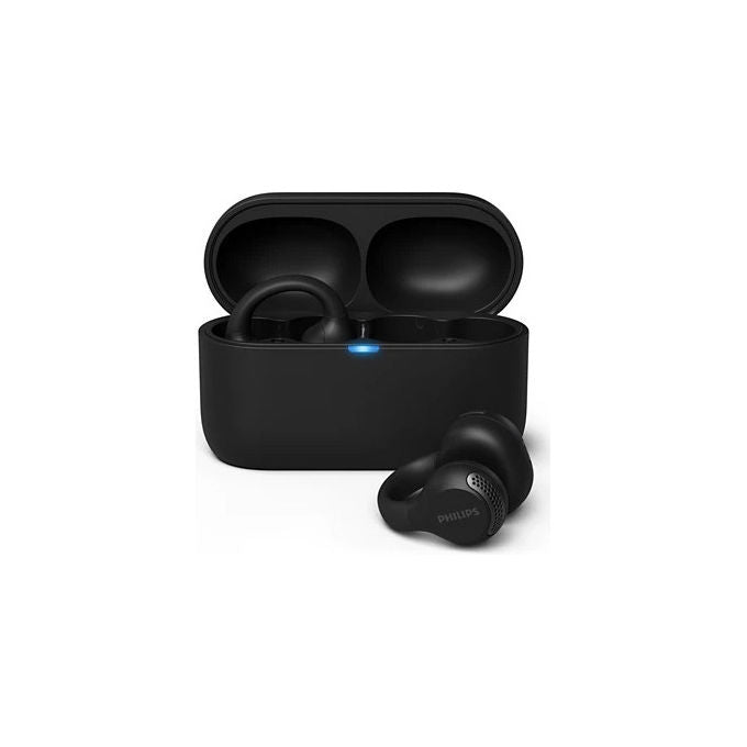 Philips TAQ2000BK00 Auricolari True Wireless Open-Ear Ear-Cuff Bluetooth 5.4 Multipoint 28 ore IPX4 colore Nero