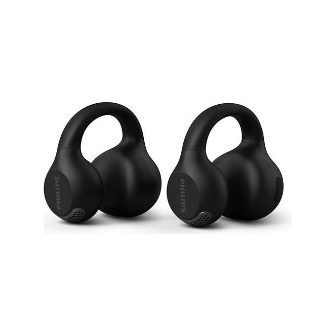 Philips TAQ2000BK00 Auricolari True Wireless Open-Ear Ear-Cuff Bluetooth 5.4 Multipoint 28 ore IPX4 colore Nero