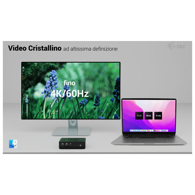 I-tec Docking station Thunderbolt 5, 5xUSB, LAN 2.5G, Power Delivery 140W