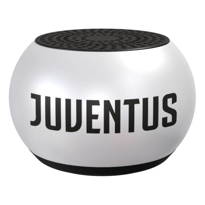 Techmade TM-XVM3-JUV Cassa Bluetooth Portatile Mono Juventus 5W Bluetooth 5.0 400 mAh USB-C colore Argento