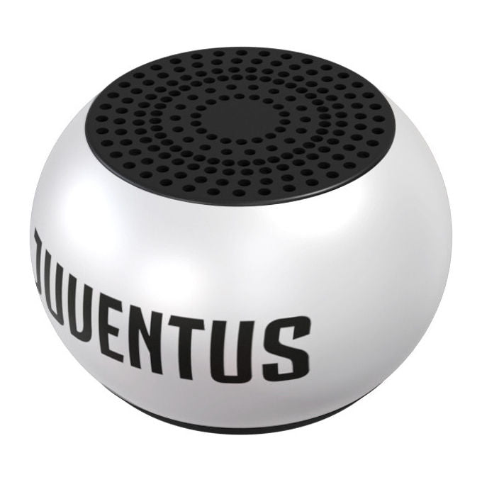 Techmade TM-XVM3-JUV Cassa Bluetooth Portatile Mono Juventus 5W Bluetooth 5.0 400 mAh USB-C colore Argento