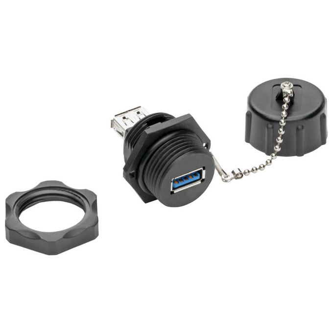 Tripp Lite, Cavo di Collegamento USB Nero, U325-000-IND, IP67, PVC