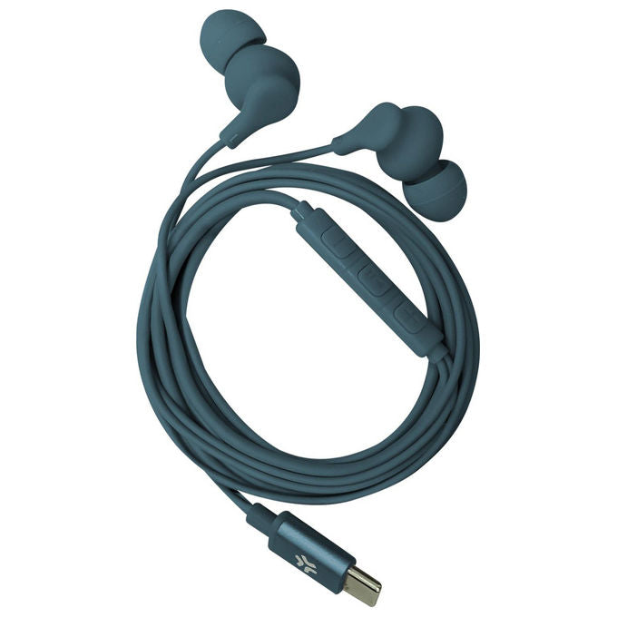 Celly Cuffie In-Ear USB-C Blu con Microfono