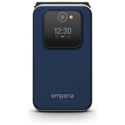 Emporia V228.V3.BB.01 emporiaJOY Telefono per Anziani Clamshell 2.8'' 2 MP Bluetooth Radio FM IP54 1300 mAh colore Blu