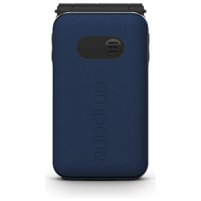 Emporia V228.V3.BB.01 emporiaJOY Telefono per Anziani Clamshell 2.8'' 2 MP Bluetooth Radio FM IP54 1300 mAh colore Blu