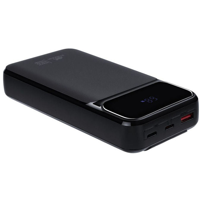 Rivacase VA2221 Powerbank 20000 mAh 22,5 W Power Delivery 3.0 Quick Charge 3.0 3 Porte Display cavi integrati colore Nero