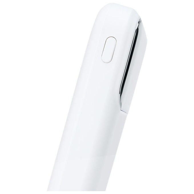 RivaCase VA2211 Power Bank 10000 mAh QC PD 3.0 22.5 W 3 cavi integrati USB-C Lightning display colore Bianco