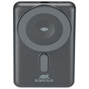 Rivacase VA2607 Power Bank 5000 mAh Wireless Qi MagSafe, Nero-Grigio