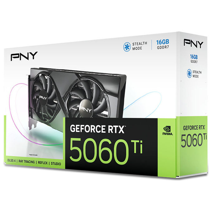 Pny Geforce Rtx 5060 Ti 16Gb Gddr7 Scheda Video Nvidia