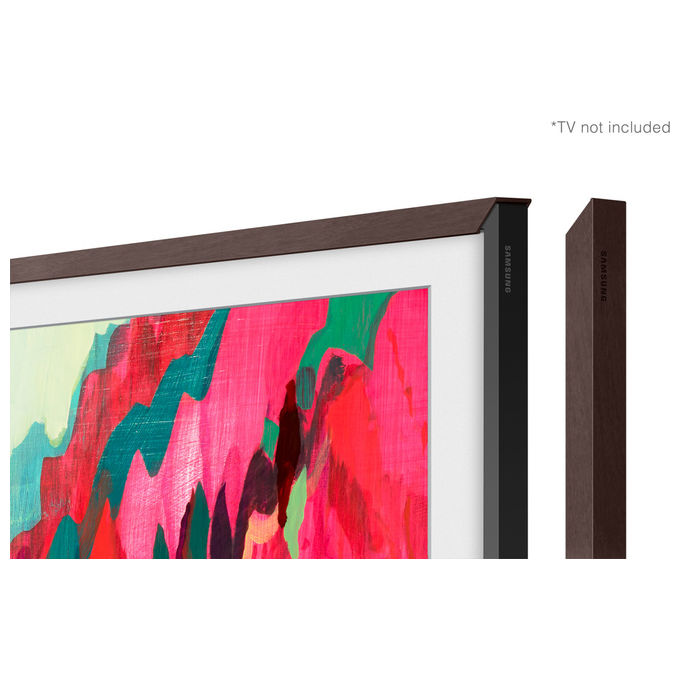 Samsung VG-SCFF85BWBXC The Frame Cornice Decorativa Magnetica 85'' Compatibile 2021-2025 colore Marrone