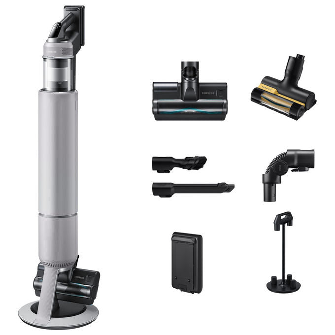 Samsung VS80F28DLP Bespoke Jet AI Lite Pet Aspirapolvere Senza Filo 280W HEPA 0.5L autonomia 60 min 87dB colore Grigio