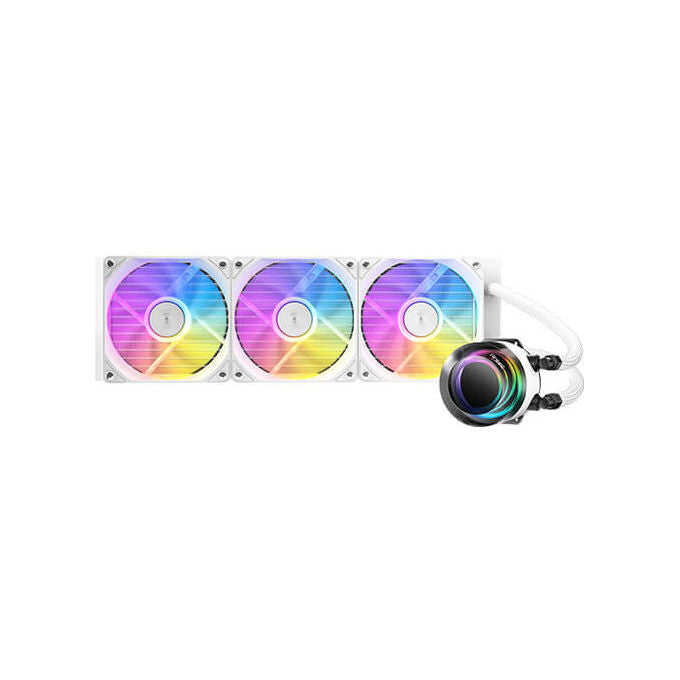 Antec Vortex Lum 360 Bianco, KIT_ Raffreddamento a Liquido ARGB