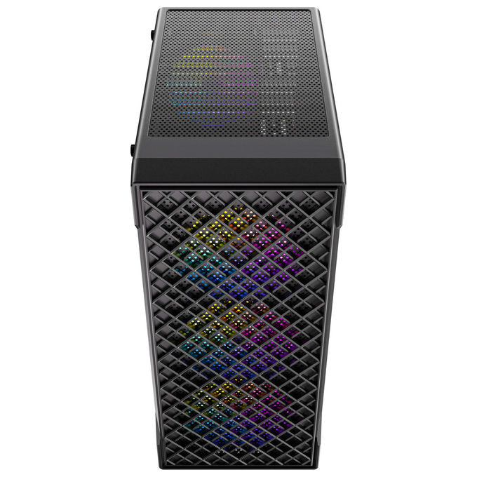 Antec VX-310 ARGB Case PC Mid Tower ATX Vetro Temperato Mesh 4 Ventole ARGB USB 3.0 colore Nero