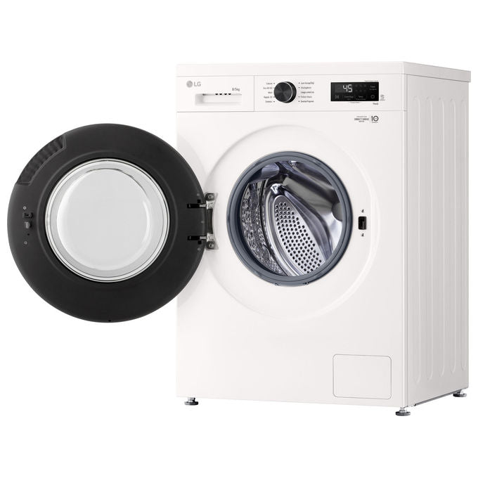LG W4NX1085NWB Serie X1 Lavasciuga Frontale 8-5 Kg 1400 rpm Classe A-E Wi-Fi Allergy Care (85x60x55 cm) colore Bianco