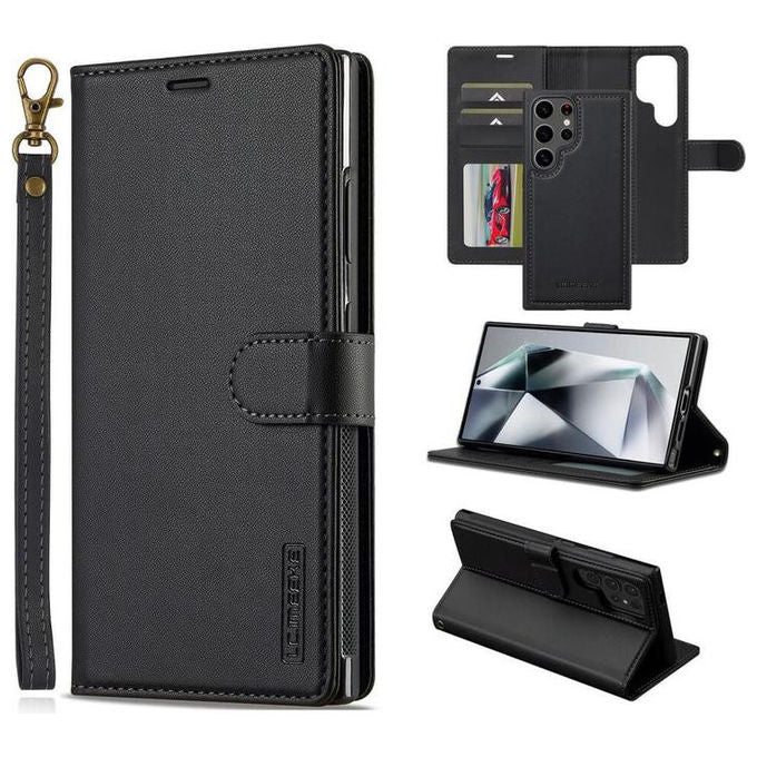 Celly WALLY1120 Wally Custodia a Libro per Samsung Galaxy S25 5G Similpelle Chiusura Magnetica 3 Slot Carte Funzione Stand colore Nero