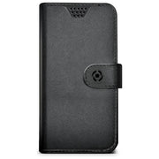 Celly Custodia Portafoglio Similpelle Nera per Smartphone