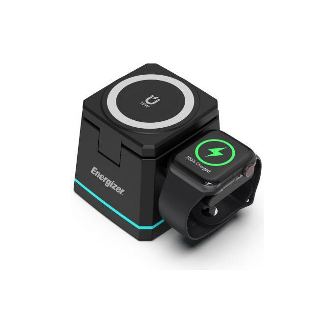 Energizer Caricabatterie Wireless 3 in 1 WCP307 Nero