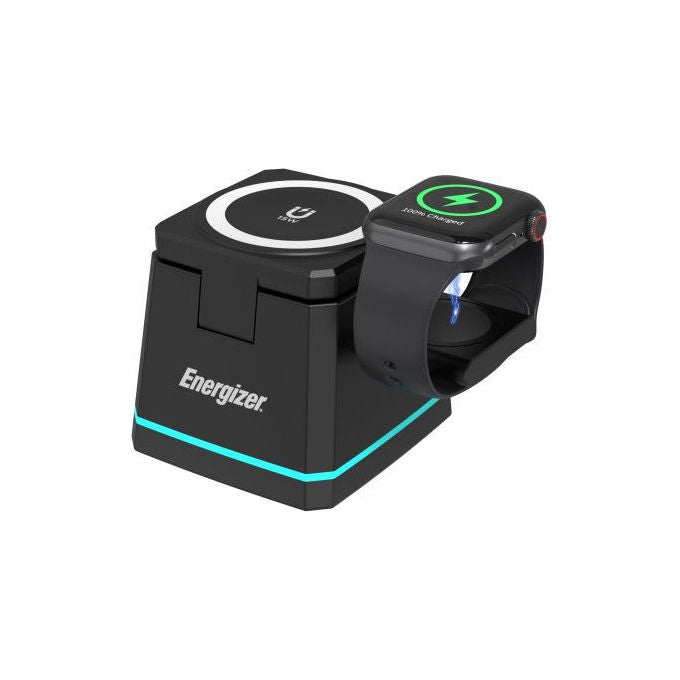 Energizer Caricabatterie Wireless 3 in 1 WCP307 Nero