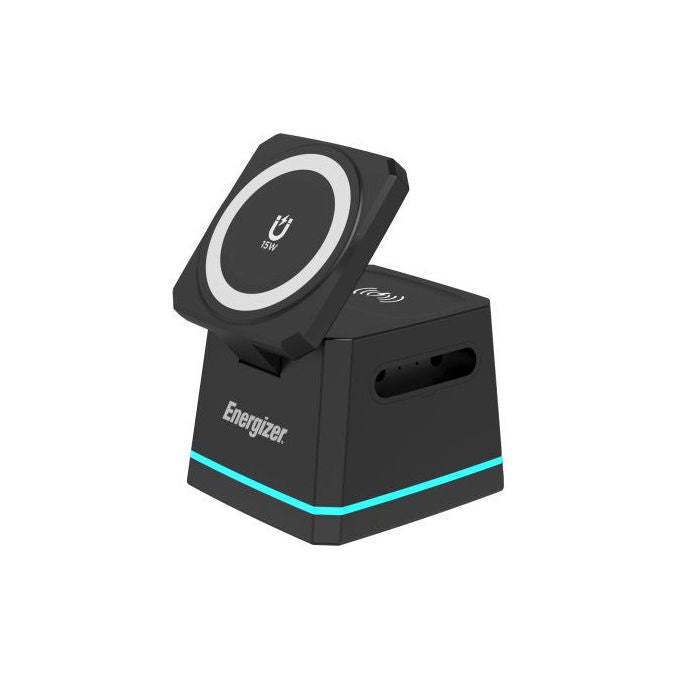 Energizer Caricabatterie Wireless 3 in 1 WCP307 Nero