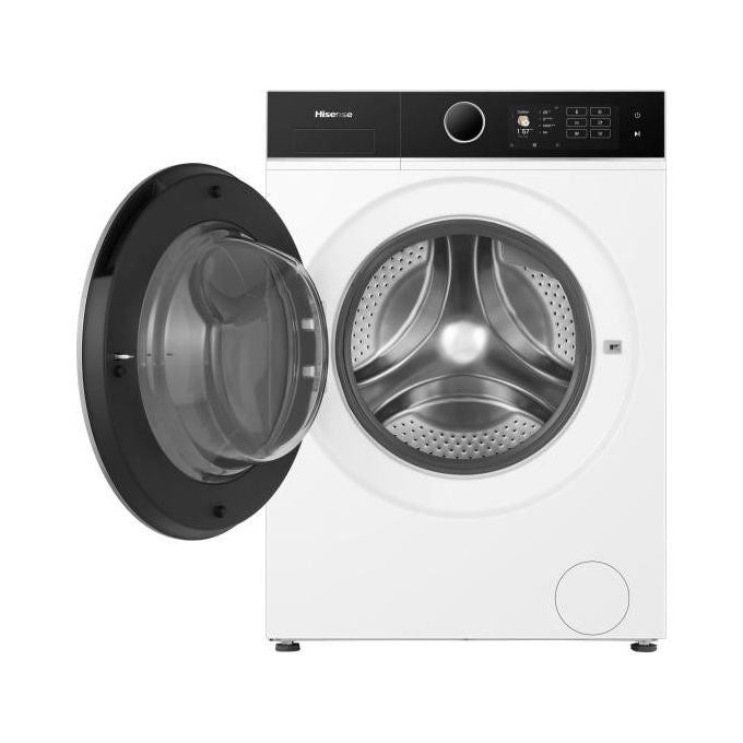 Hisense WD5I8043BWF Lavasciuga Frontale 8-5 Kg 1400 rpm Classe A-D WiFi Vapore (84.5x59.5x47 cm) colore Bianco