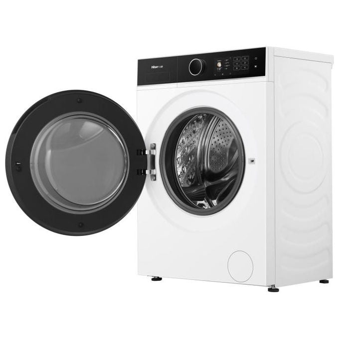 Hisense WD5I8043BWF Lavasciuga Frontale 8-5 Kg 1400 rpm Classe A-D WiFi Vapore (84.5x59.5x47 cm) colore Bianco
