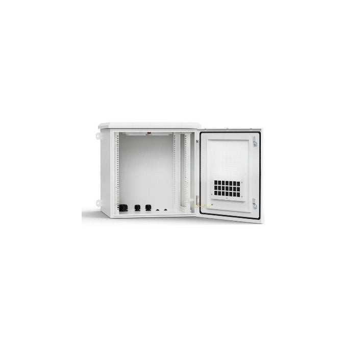 Wp Armadio Rack 12U Da Parete 60x60 Grigio Chiaro