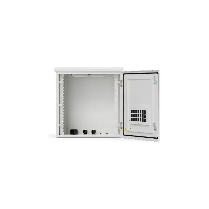 Wp Armadio Rack 15U Da Parete Grigio Chiaro