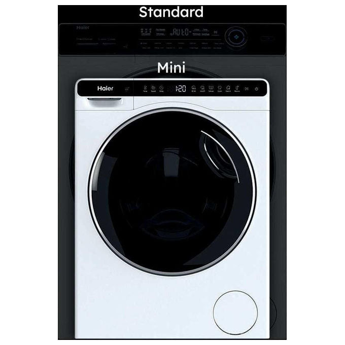 Haier HW50-BP12307U1-S MiniDrum Lavatrice Frontale 5 Kg 1200 rpm Classe A Wi-Fi Inverter (70x51x49 cm) colore Bianco