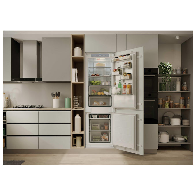 Hoover HONBQT3518E Frigorifero da incasso 177 cm No Frost Bianco colore Bianco