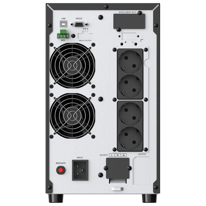 Conceptronic, Gruppo di Continuita' UPS, Doppia Conversione Online, 3 kVA, 2700 W, Tower