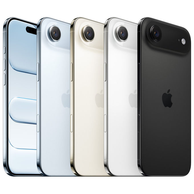 Apple MG2Y4QNA iPhone Air 1TB 6.5'' OLED A19 Pro 5G iOS 26 colore Oro Chiaro