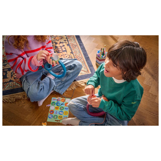 Philips TAK2000MP-00 Cuffie On-Ear Cablate per Bambini Viola-Magenta