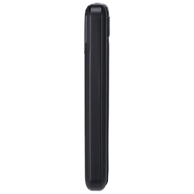 Rivacase VA2211 Power Bank 10000 mAh 22,5W PD 3.0 QC 3.0 3 Cavi Integrati Display colore Nero