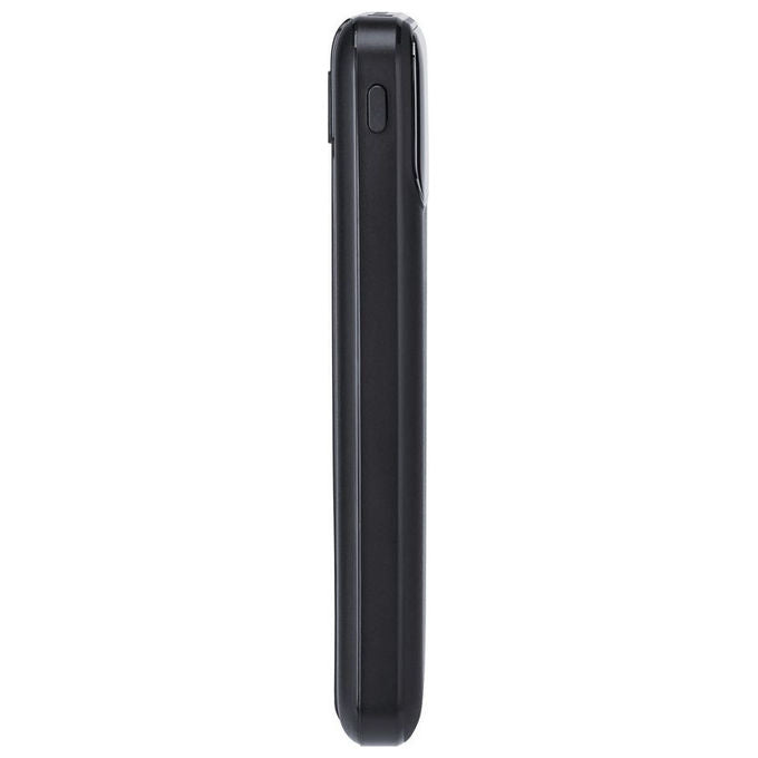 Rivacase VA2211 Power Bank 10000 mAh 22,5W PD 3.0 QC 3.0 3 Cavi Integrati Display colore Nero
