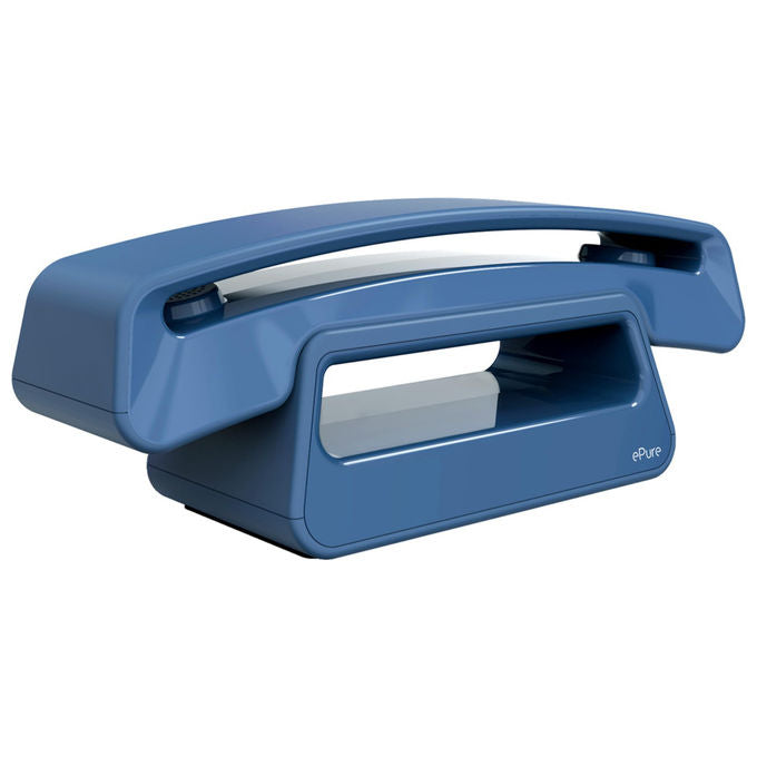 Alcatel ATL1428179 ePure Iconic Telefono Cordless DECT Vivavoce Blocco Chiamate Rubrica 100 Contatti colore Blu