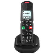 Alcatel XL685 DUO Telefono Cordless DECT Tasti Grandi Vivavoce Blocco Chiamate Rubrica 100 Contatti colore Nero
