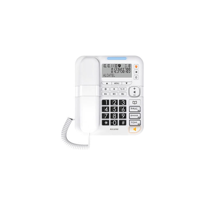 Alcatel TMAX 70 Telefono Fisso Analogico Bianco