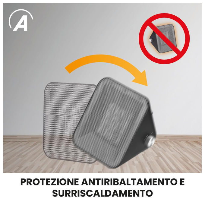 Ardes Iconiq AR4P21B termoventilatore ceramico 1500W