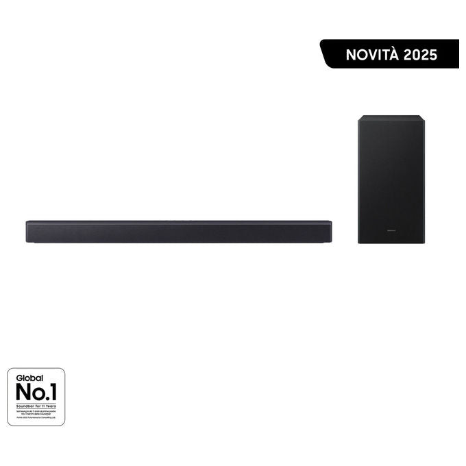 Samsung HW-B450F-ZF B-Series Soundbar 2.1 Canali Subwoofer Wireless Dolby Audio DTS Virtual:X 220 W colore Nero