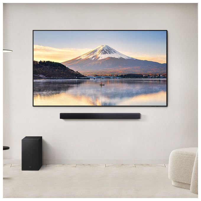 Samsung HW-B450F-ZF B-Series Soundbar 2.1 Canali Subwoofer Wireless Dolby Audio DTS Virtual:X 220 W colore Nero