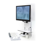 Ergotron Supporto a Parete per TV 61 cm Bianco