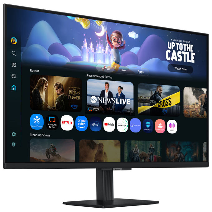 Samsung LS32FM500EUXEN Smart Monitor M5 32'' Full HD VA 60Hz 4ms Wi-Fi Bluetooth Tizen Altoparlanti colore Nero
