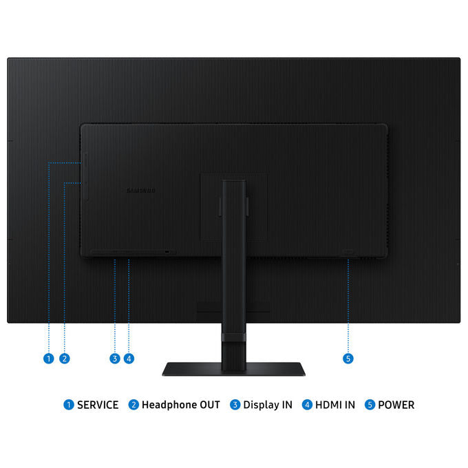 Samsung Monitor S70D 37 Pollici 4K Ultra HD LCD Nero