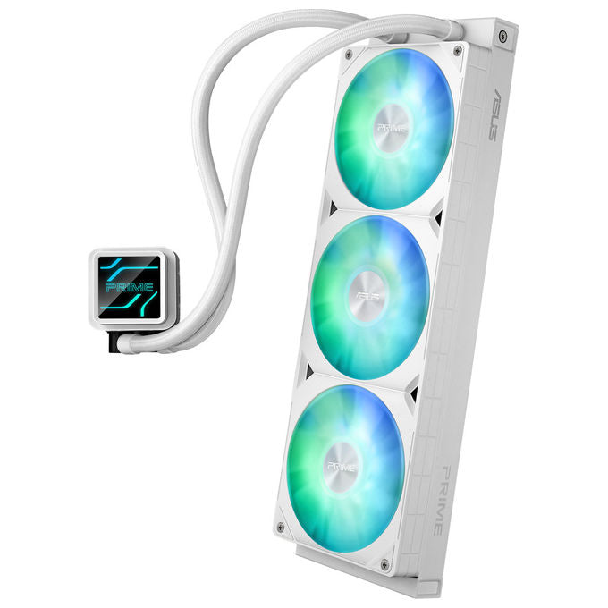ASUS Prime LC 360 ARGB White Edition, Raffreddatore a Liquido Bianco