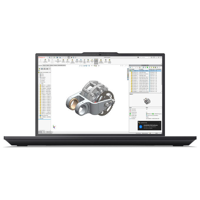 Lenovo ThinkPad P16v Gen 3 21RS000AIX Workstation Mobile Intel Core Ultra 7 255H 32GB DDR5 1TB SSD NVIDIA RTX PRO 2000 Blackwell colore Nero