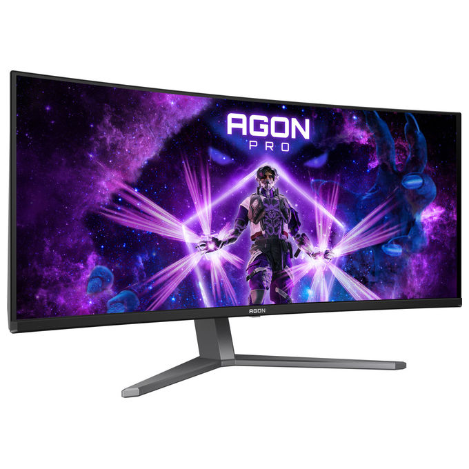 AOC Agon Pro AG346UCD monitor gaming curvo qd-oled 34 pollici